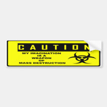 Mass Destruction Bumper Sticker