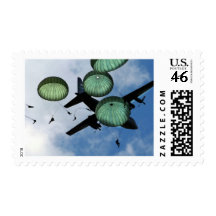 Mass Jump Mission, Parachutes, U.S. Army Postage