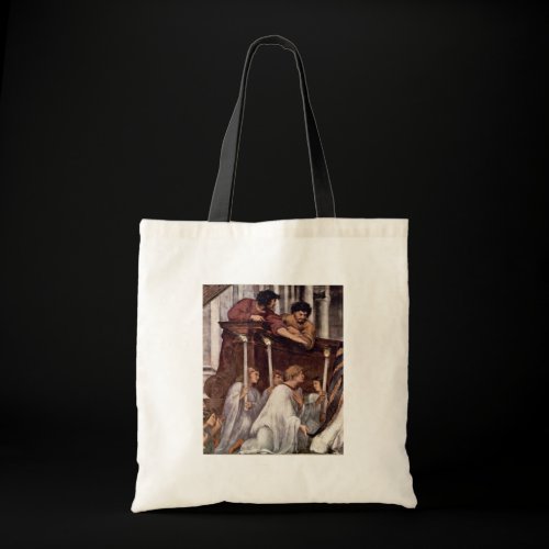 Mass Of Bolsena Detail By Raffael (Best Quality) Tote Bag