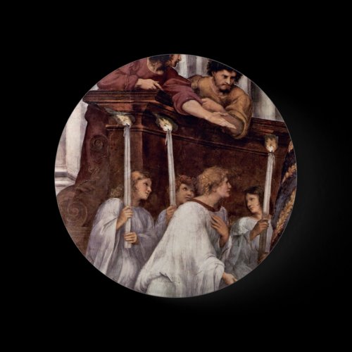 Mass Of Bolsena Detail By Raffael (Best Quality) Buttons