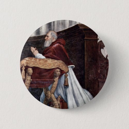 Mass Of Bolsena Detail By Raffael (Best Quality) Pinback Buttons