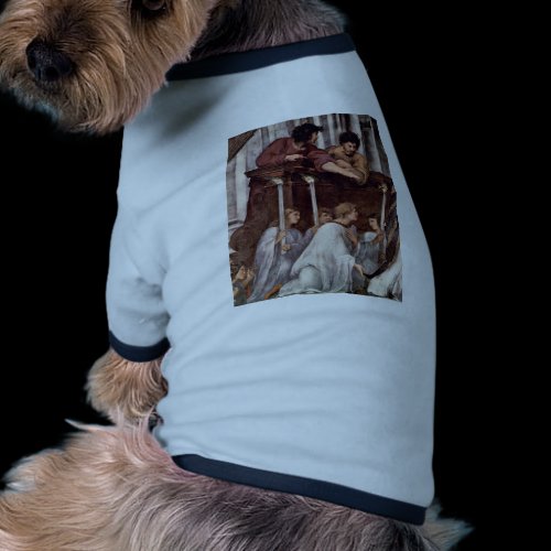 Mass Of Bolsena Detail By Raffael (Best Quality) Dog T-shirt