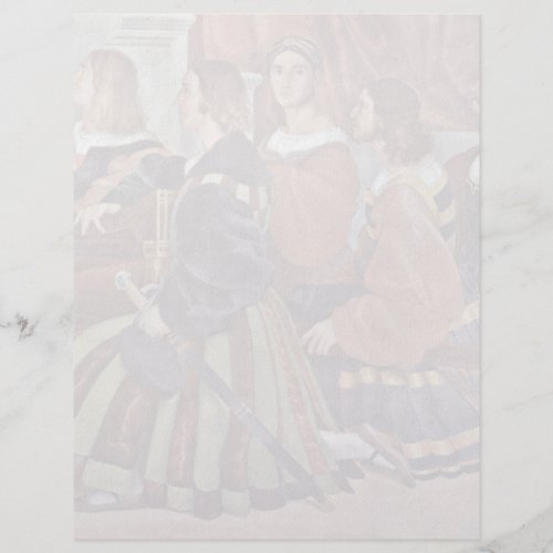 Mass Of Bolsena Detail By Raffael (Best Quality) Custom Letterhead