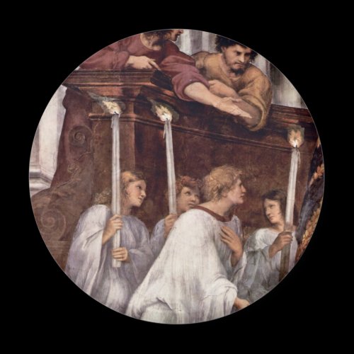 Mass Of Bolsena Detail By Raffael (Best Quality) Refrigerator Magnets