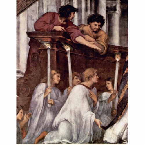 Mass Of Bolsena Detail By Raffael (Best Quality) Photo Sculptures