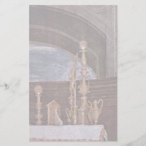 Mass Of Bolsena Detail By Raffael (Best Quality) Custom Stationery