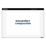 Mass Produce Compassion Laptop Decals
