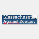 Massachusetts Against Romney in 2008 Bumper Sticker