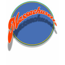 Massachusetts blueswoop shirt