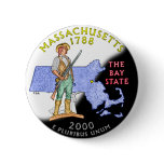 Massachusetts Button