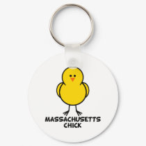 Massachusetts Chick keychains