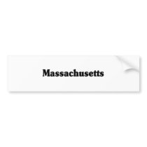 Massachusetts Classic bumper stickers