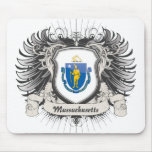Massachusetts Crest Mousepad