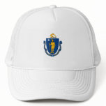 Massachusetts Flag Hat