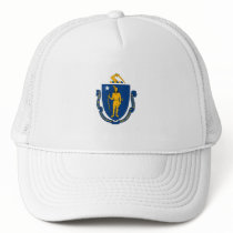Massachusetts Flag Hat