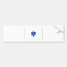 Massachusetts FLAG International Bumper Sticker