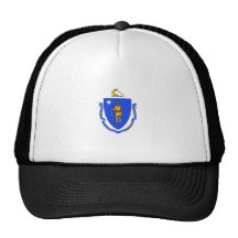 Massachusetts Flag Mesh Hat