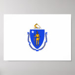 Massachusetts Flag Posters