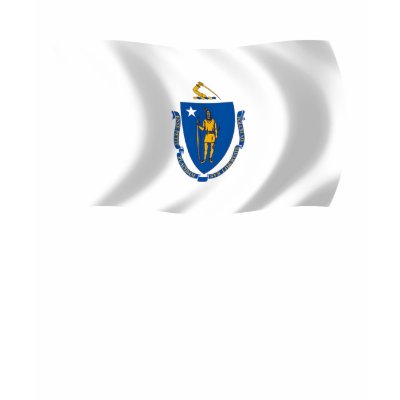 Picture Of Massachusetts Flag. Massachusetts Flag Shirt by