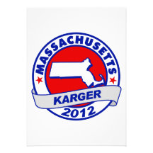 Massachusetts Fred Karger Personalized Invitation