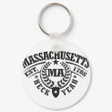 Massachusetts, Heck Yeah, Est. 1788 keychains by visualnewbie Massachusetts, Heck Yeah, Est. 1788 keychains
