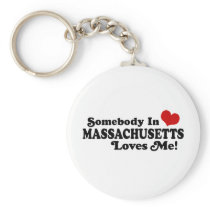 Massachusetts Key Chain
