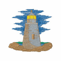 Massachusetts Lighthouse embroidered shirts