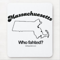 MASSACHUSETTS - "MASSACHUSETTS STATE MOTTO" T-shir mousepads
