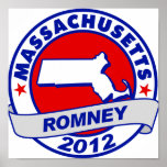 Massachusetts Mitt Romney Poster