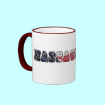 Massachusetts Mug by deesbasenjis Massachusetts Mug
