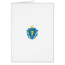 Massachusetts Official State Flag cards