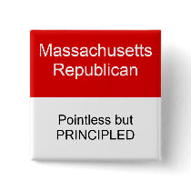 Massachusetts Republican buttons