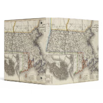 Massachusetts, Rhode Island 2 Vinyl Binders