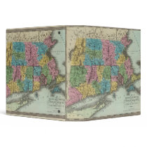 Massachusetts Rhode Island And Connecticut Vinyl Binder