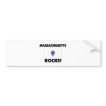 Massachusetts Rocks bumper stickers
