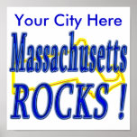 Massachusetts Rocks ! Posters