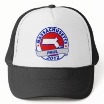 Massachusetts Ron Paul Trucker Hat