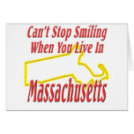 Massachusetts - Smiling Greeting Card