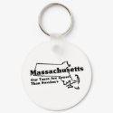 Massachusetts State Slogan keychains by republicofstates Massachusetts State Slogan keychains