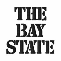 MASSACHUSETTS THE BAY STATE embroidered shirts by mcpressure MASSACHUSETTS THE BAY STATE embroidered shirts