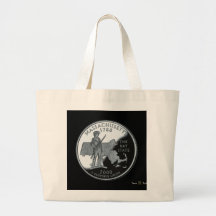MASSACHUSETTS TOTE BAGS