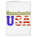 Massachusetts USA alpha cards