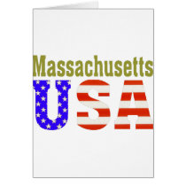 Massachusetts USA alpha cards