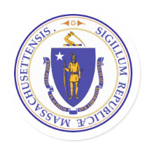 Massachusetts, USA stickers