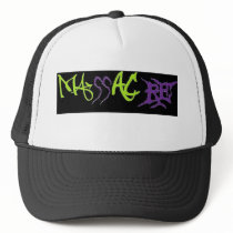 Massacre Logo Trucker. hats