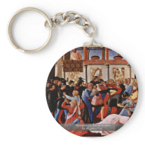 Massacre Of The Innocents By Angelico Fra Keychains
