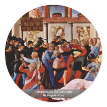 Massacre Of The Innocents By Angelico Fra Stickers