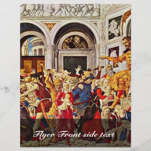 Massacre Of The Innocents, By Matteo Di Giovanni ( Flyer Design
