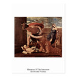 Massacre Of The Innocents By Nicolas Poussin Postcard