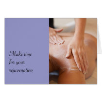 Massage & Bodywork Photos Greeting Card